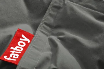 Fatboy the original puffer sittsäck - Canvas recycled charcoal grey, 180x140 cm - Fatboy
