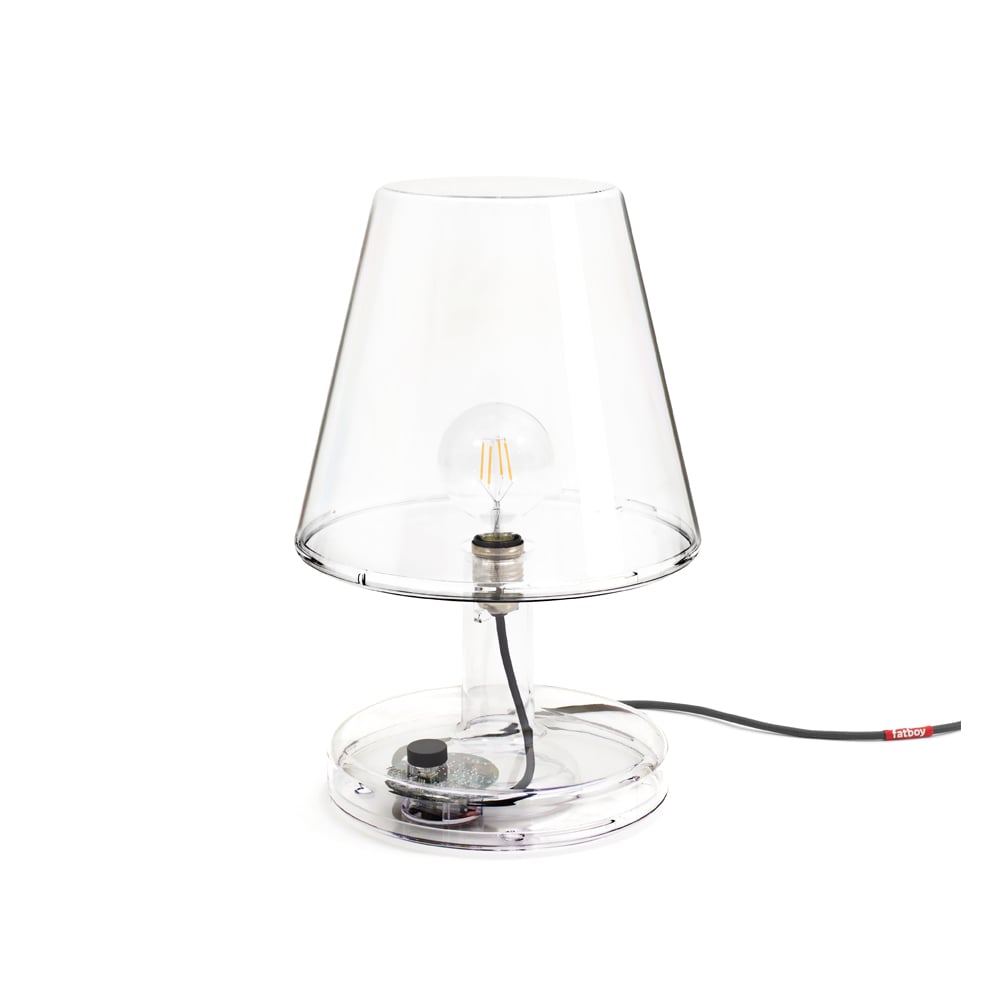 Fatboy Trans-parents bordslampa transparent | Skandinavisk Design | Bordslampor | Transparent