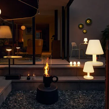 Flamtastique XS oljelampa - Black - Fatboy