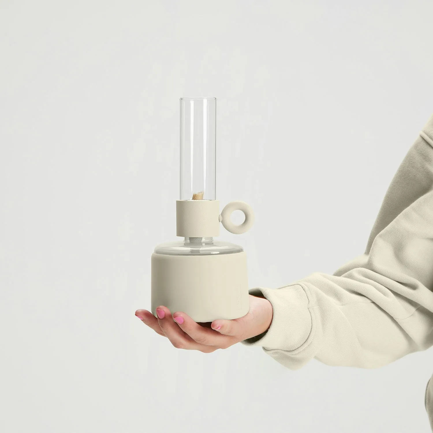 Flamtastique XS oljelampa, Cream Fatboy