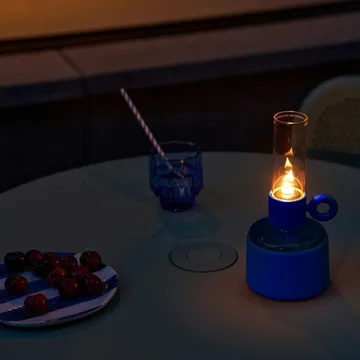 Flamtastique XS oljelampa - Flash blue - Fatboy