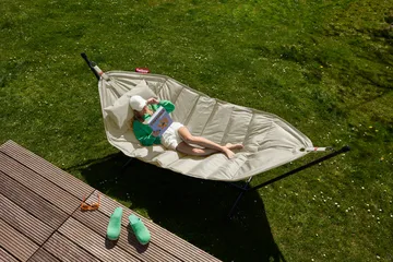 Headdemock hängmatta - Cream deluxe - Fatboy