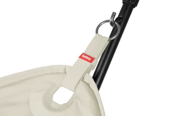 Headdemock hängmatta - Cream, inkl. ställning svart + nackkudde - Fatboy