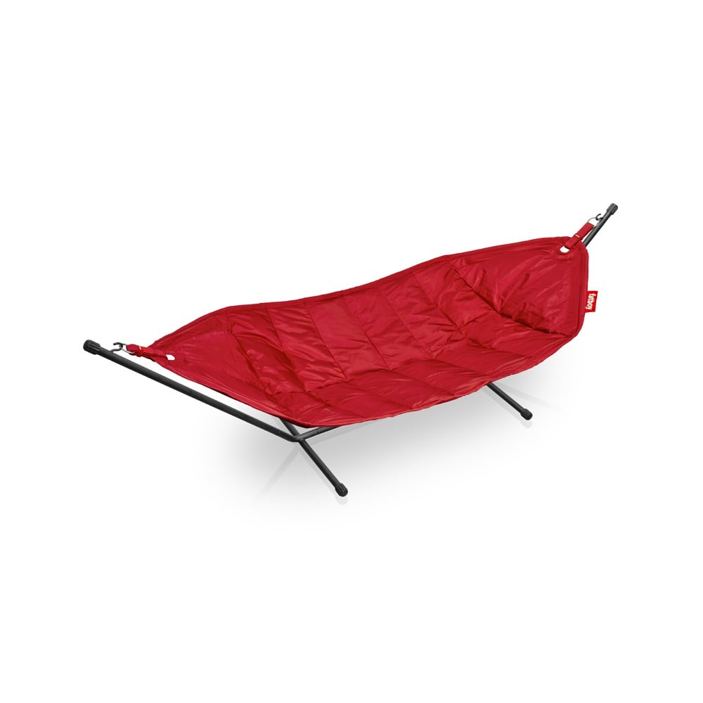 Fatboy Headdemock hängmatta red, inkl. ställning | Skandinavisk Design | Solsängar & solstolar | Röd