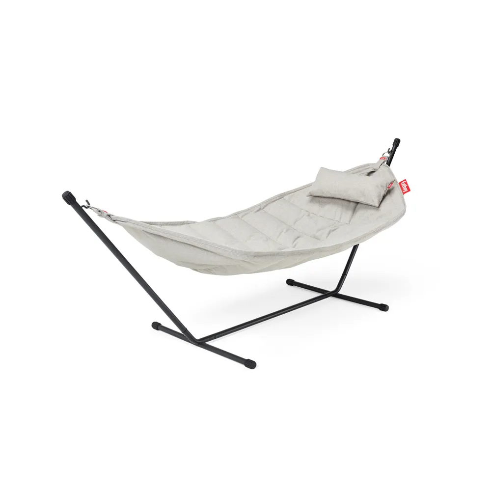 Headdemock Superb Deluxe hängmatta inkl. ställning, Mist inkl. nackkudde Fatboy