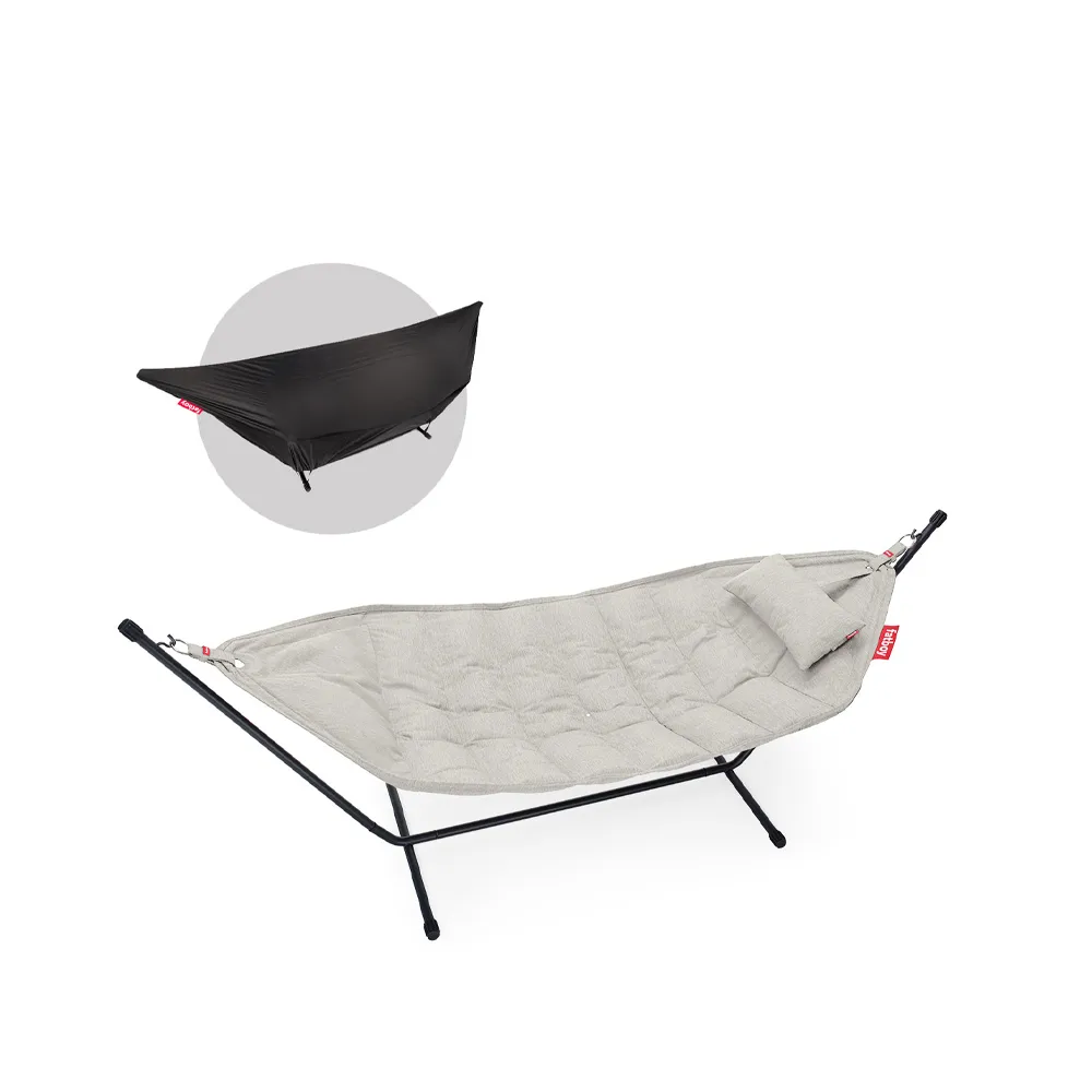 Headdemock Superb Deluxe hängmatta inkl. ställning, mist, inkl. nackkudde+cover Fatboy