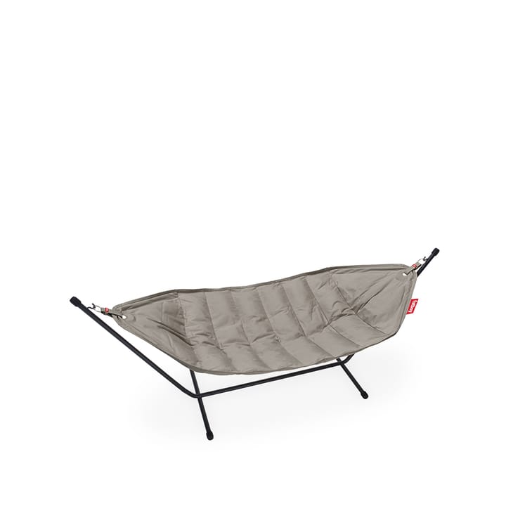 Headdemock Superb hängmatta - grey taupe, inkl svart ställning - Fatboy