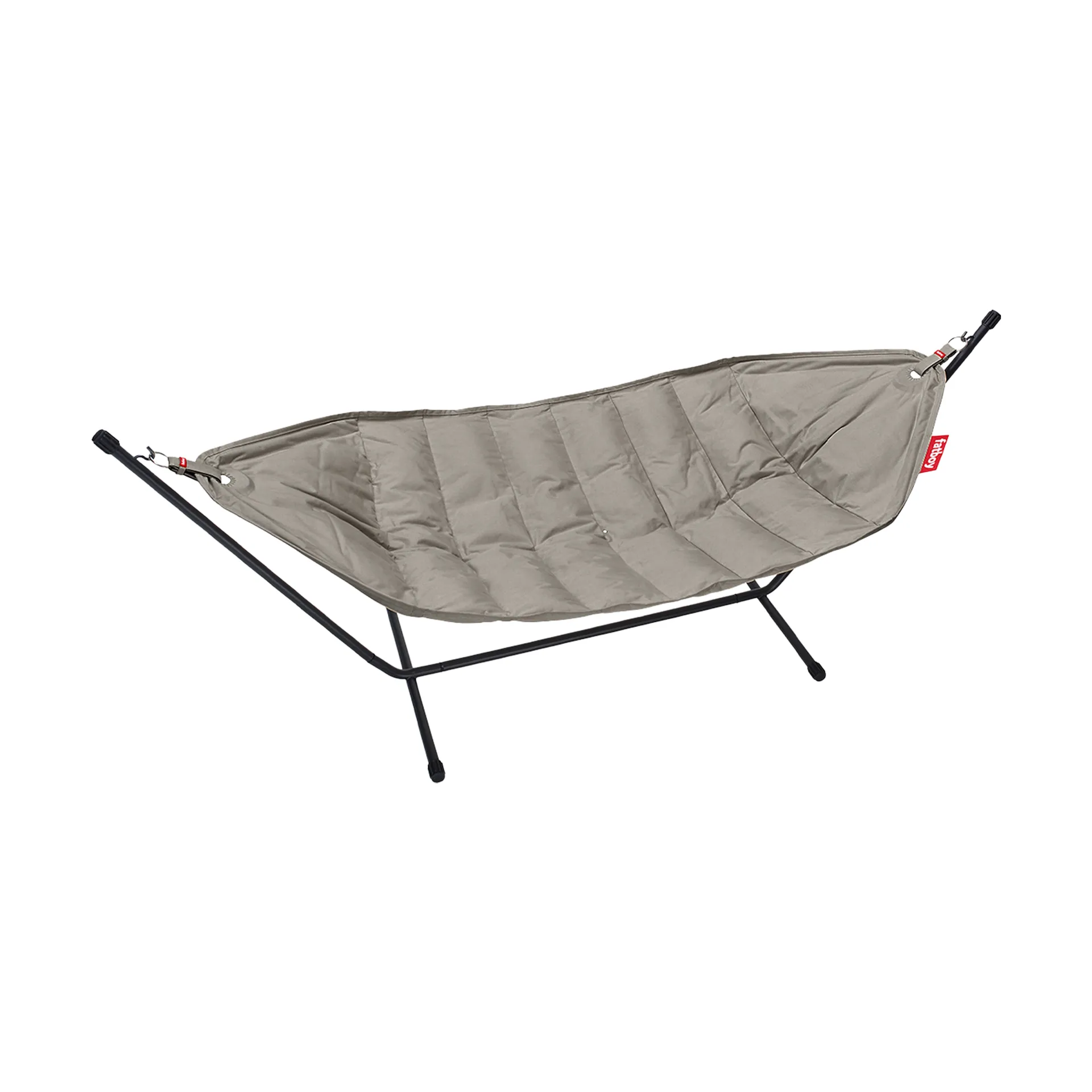 Headdemock Superb hängmatta, Grey taupe-svart ställning,  Fatboy