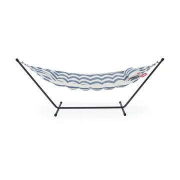 Headdemock Superb hängmatta - Ocean blue-stripe-inkl ställning - Fatboy