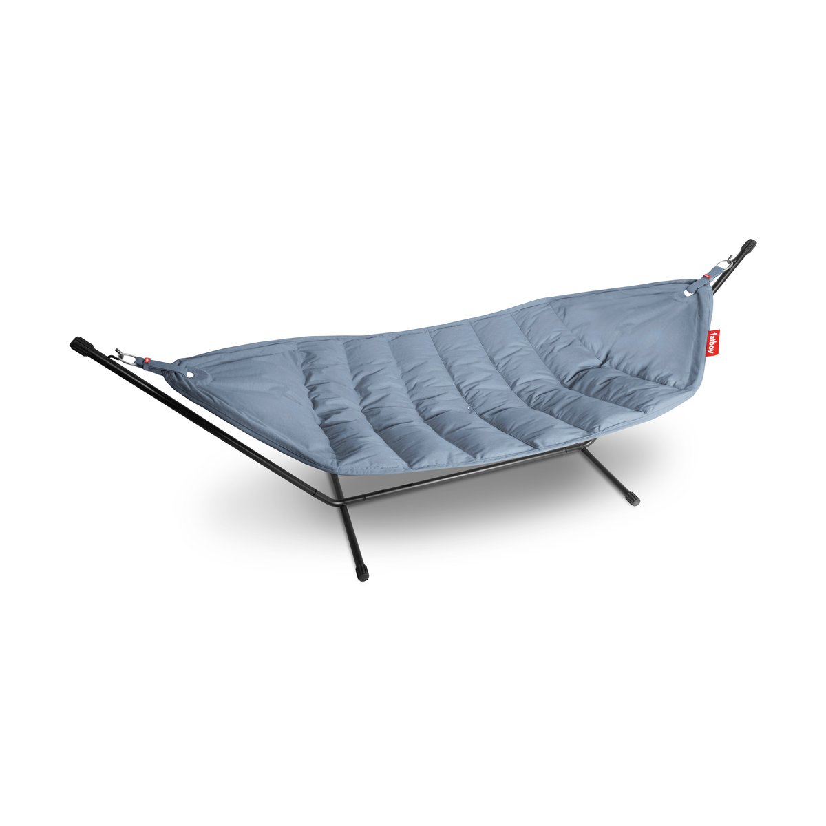 Fatboy Headdemock Superb hängmatta Storm blue-inkl. ställning-black