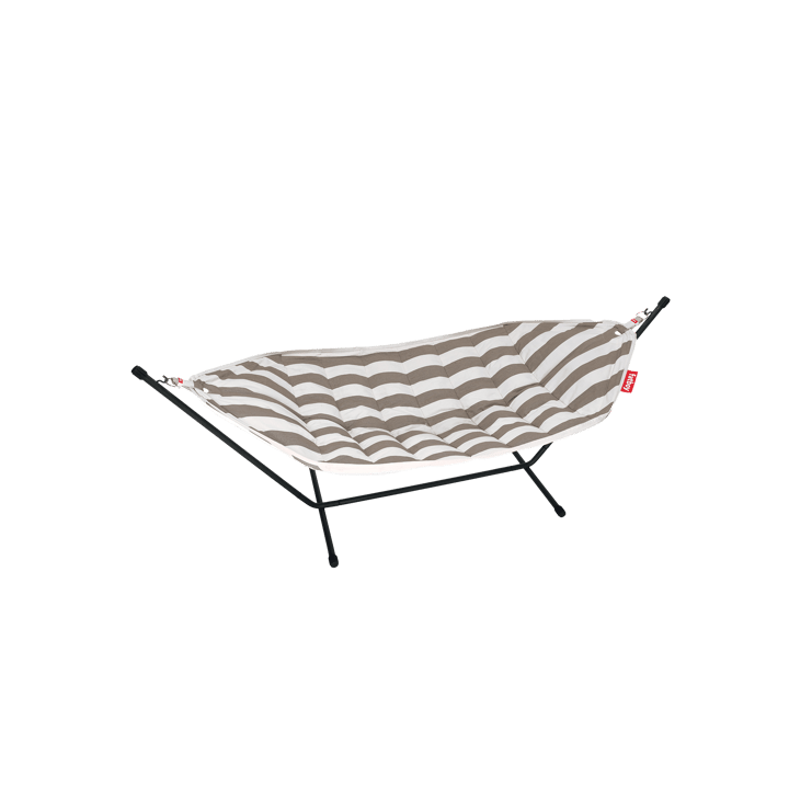 Headdemock Superb hängmatta - Stripe cacao-black rack - Fatboy