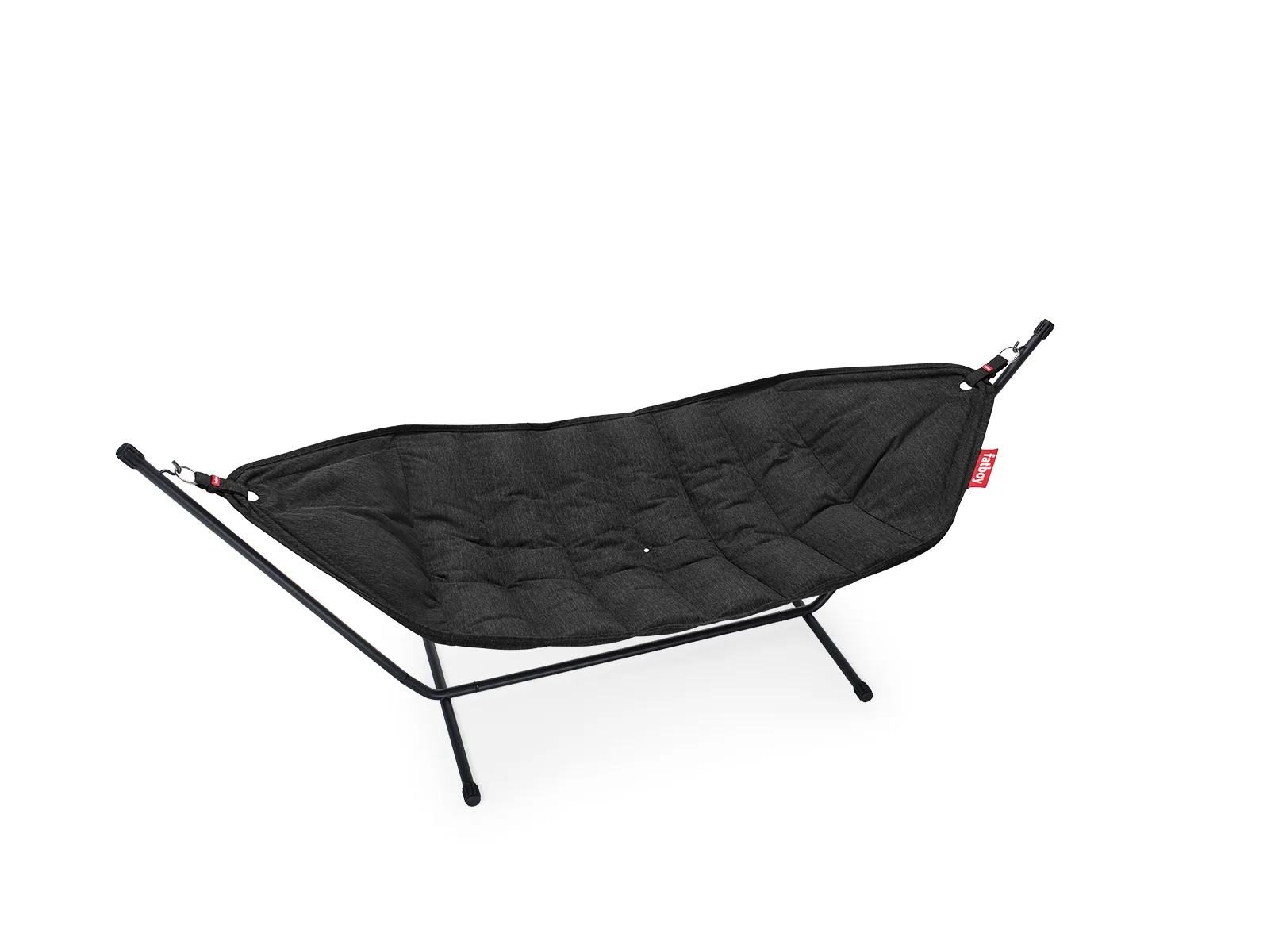 Headdemock Superb hängmatta, Thunder grey-inkl. ställning Fatboy