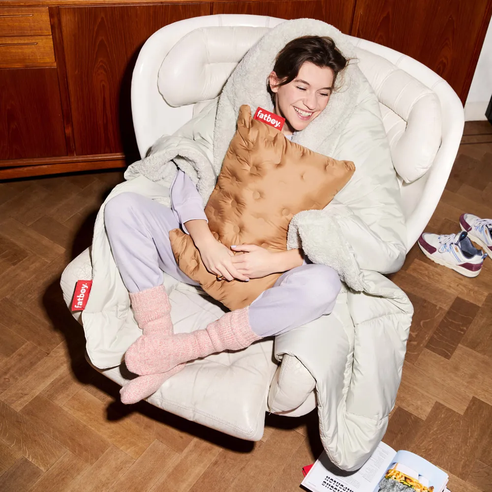 Hotspot Lungo kudde, Cool grey Fatboy