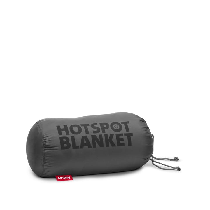 Hotspot Pläd, cool grey Fatboy