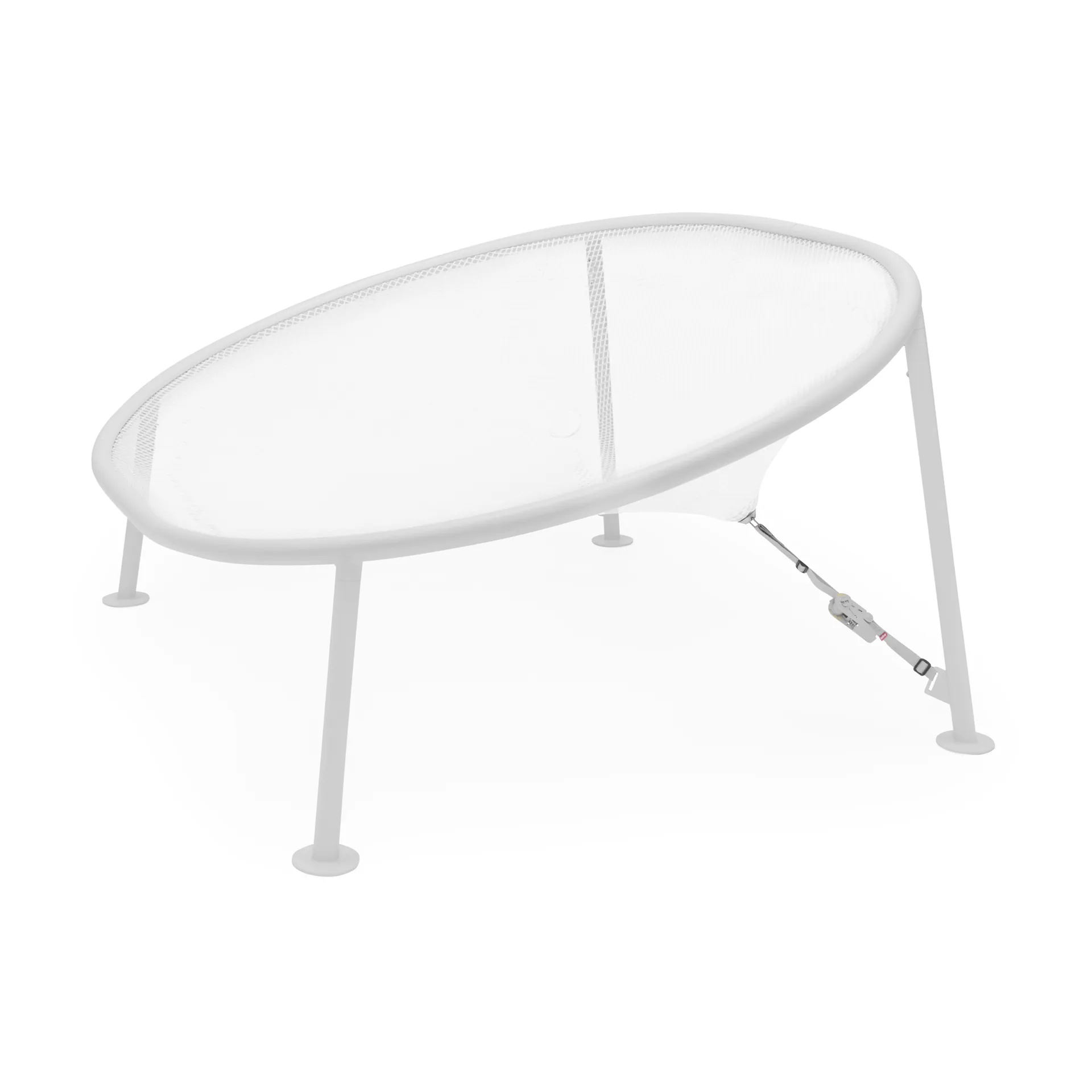 Netorious loungesoffa, Light grey Fatboy