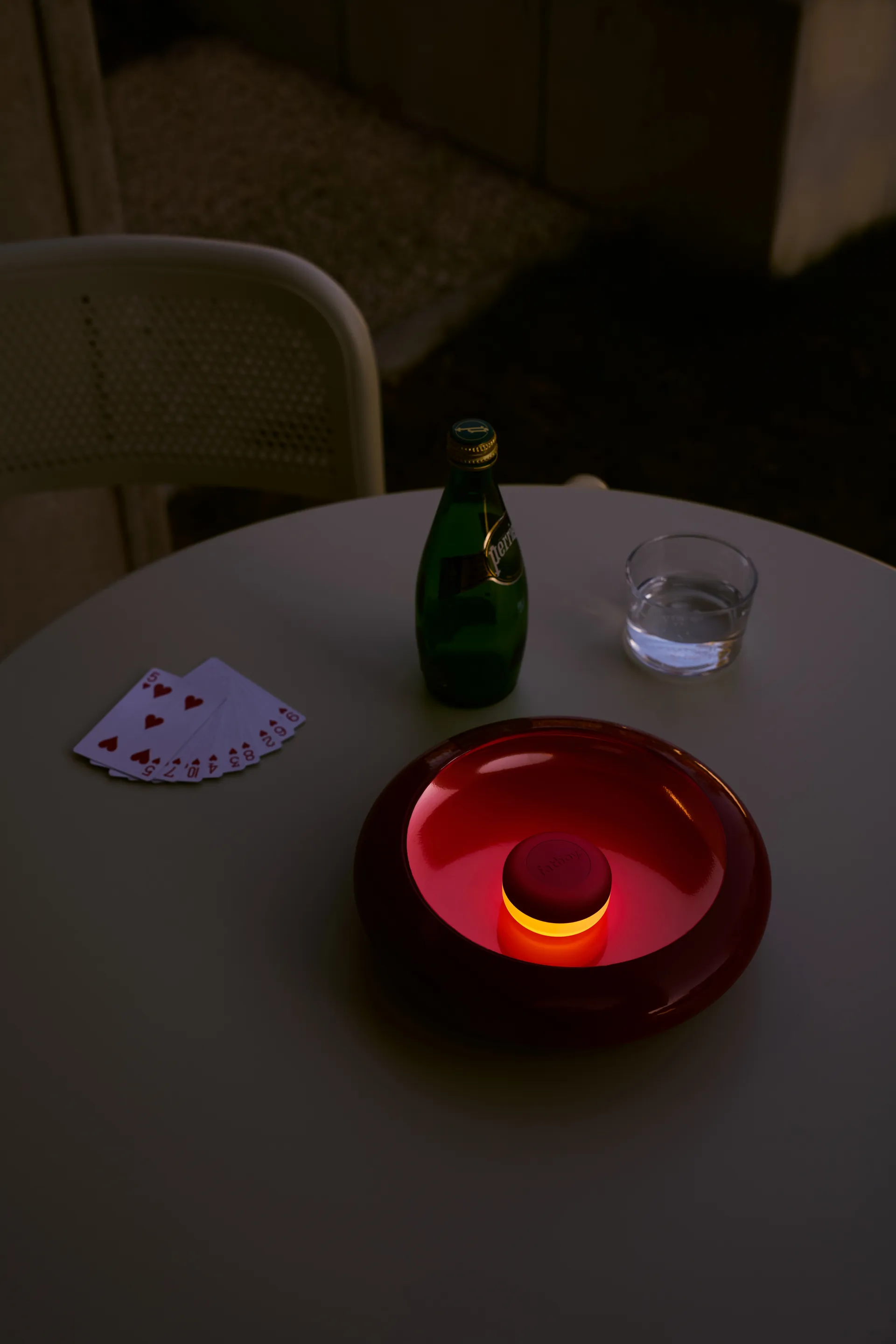 Oloha small lampa Ø22,5 cm, Lobby red Fatboy