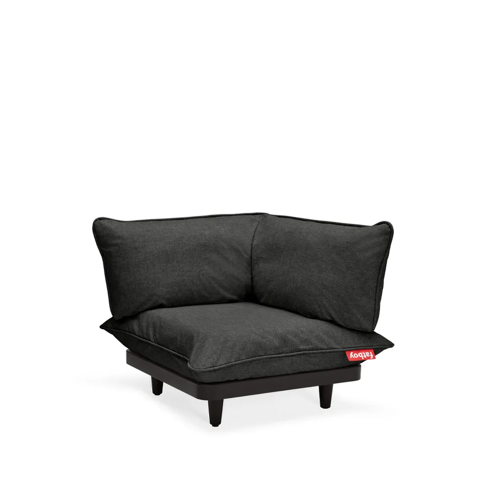 Paletti modulsoffa, thunder grey, hörndel Fatboy