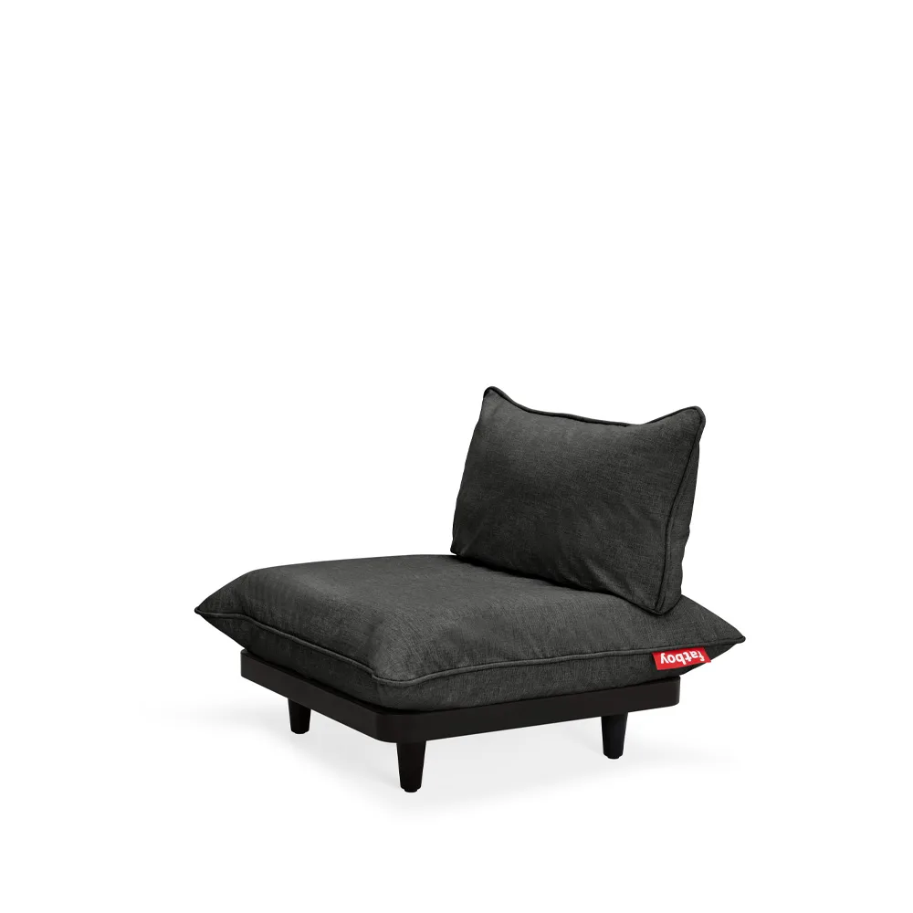 Paletti modulsoffa, thunder grey, mittdel Fatboy