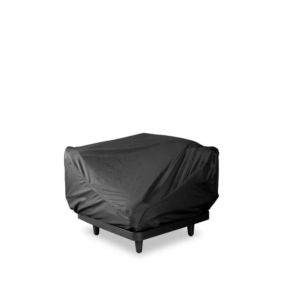 Paletti överdrag, black, 1-sits Fatboy