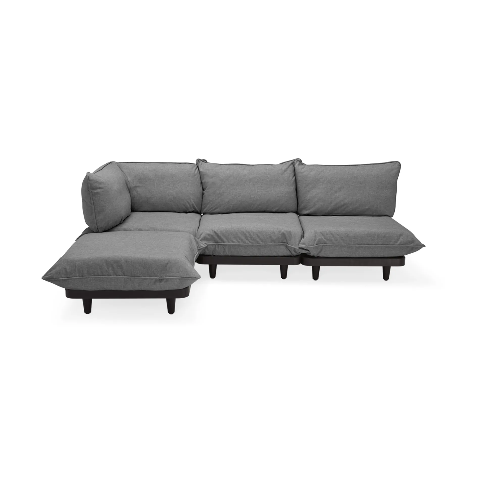 Paletti set large rock grey modulsoffa,  Fatboy
