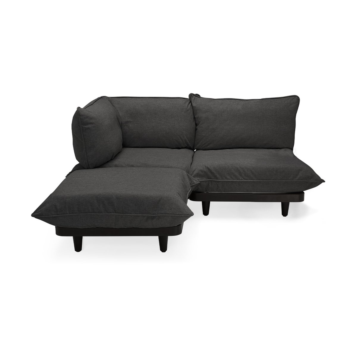 Fatboy Paletti set medium thunder grey modulsoffa | Skandinavisk Design | Grå