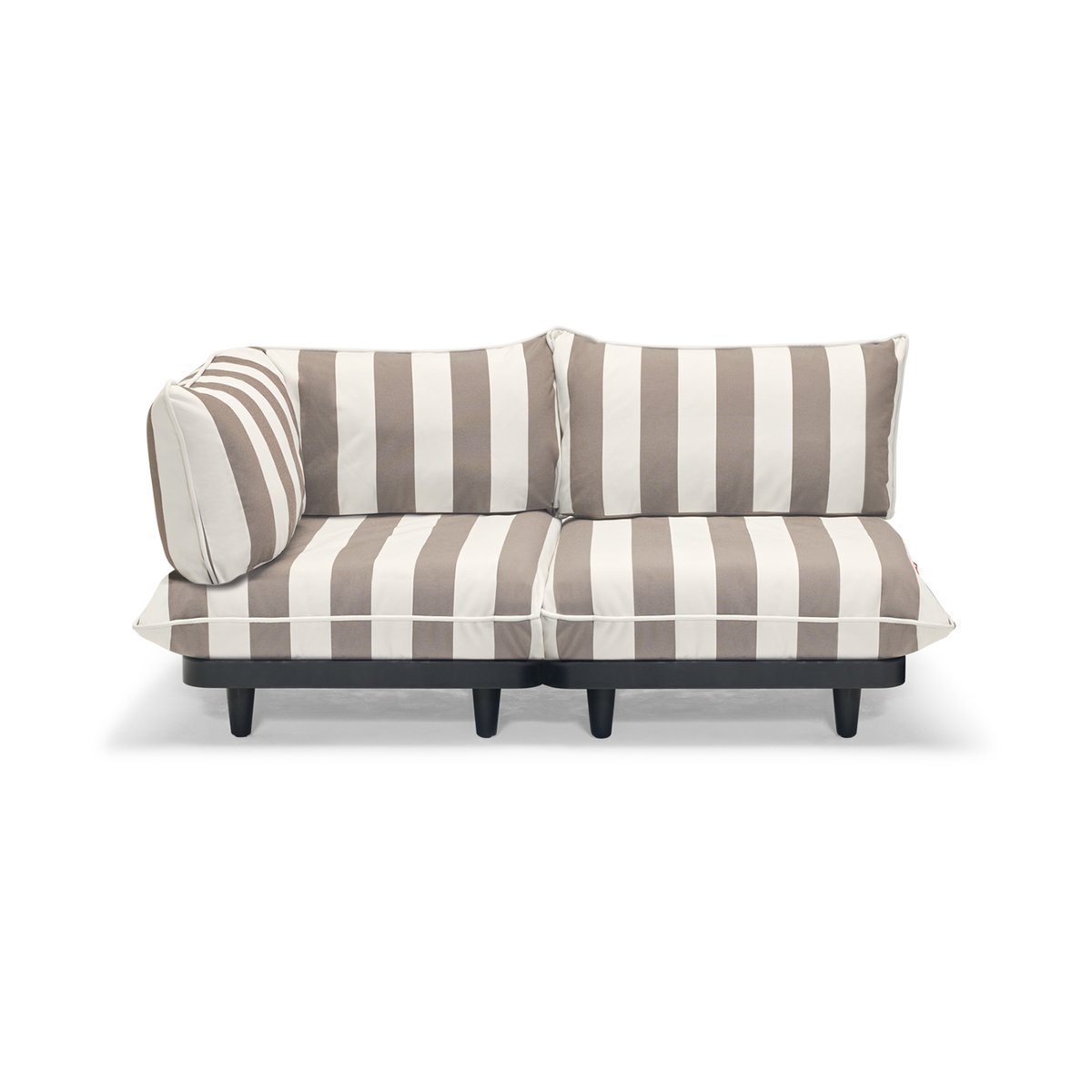 Fatboy Paletti set small soffa 2-sits vänster Stripe cacao