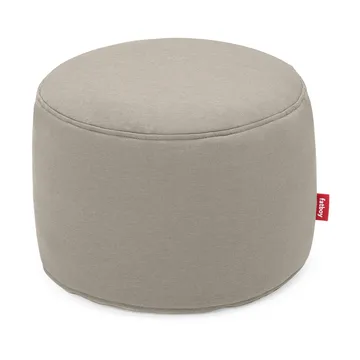 Point outdoor sittpuff - Grey taupe, large, 70x70x40 cm - Fatboy