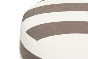 Point outdoor sittpuff, Stripe cacao, large, 70x70x40 cm Fatboy