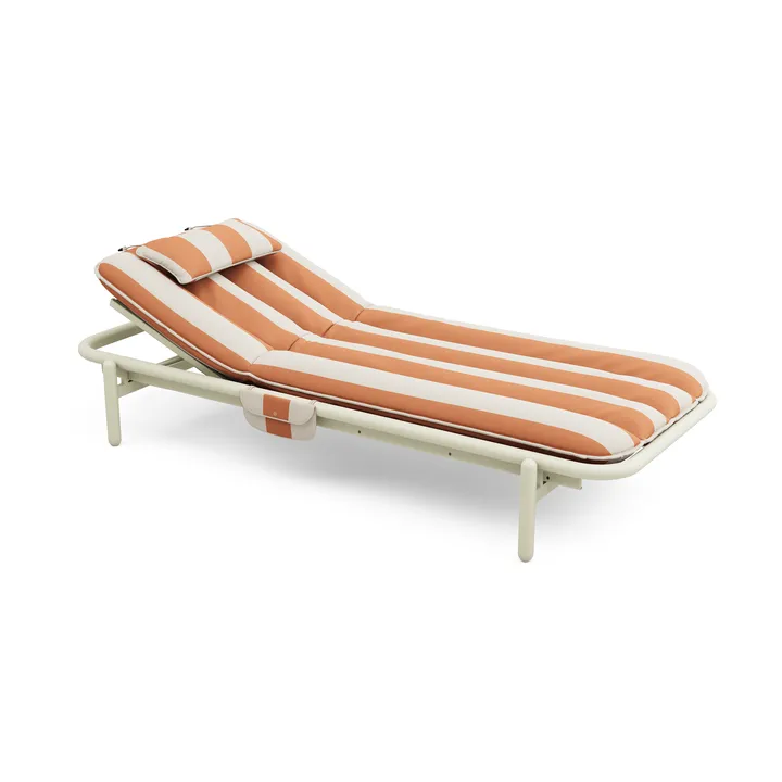 Sunbun dagbädd - Desert stripe orange, 212x97x39 cm - Fatboy