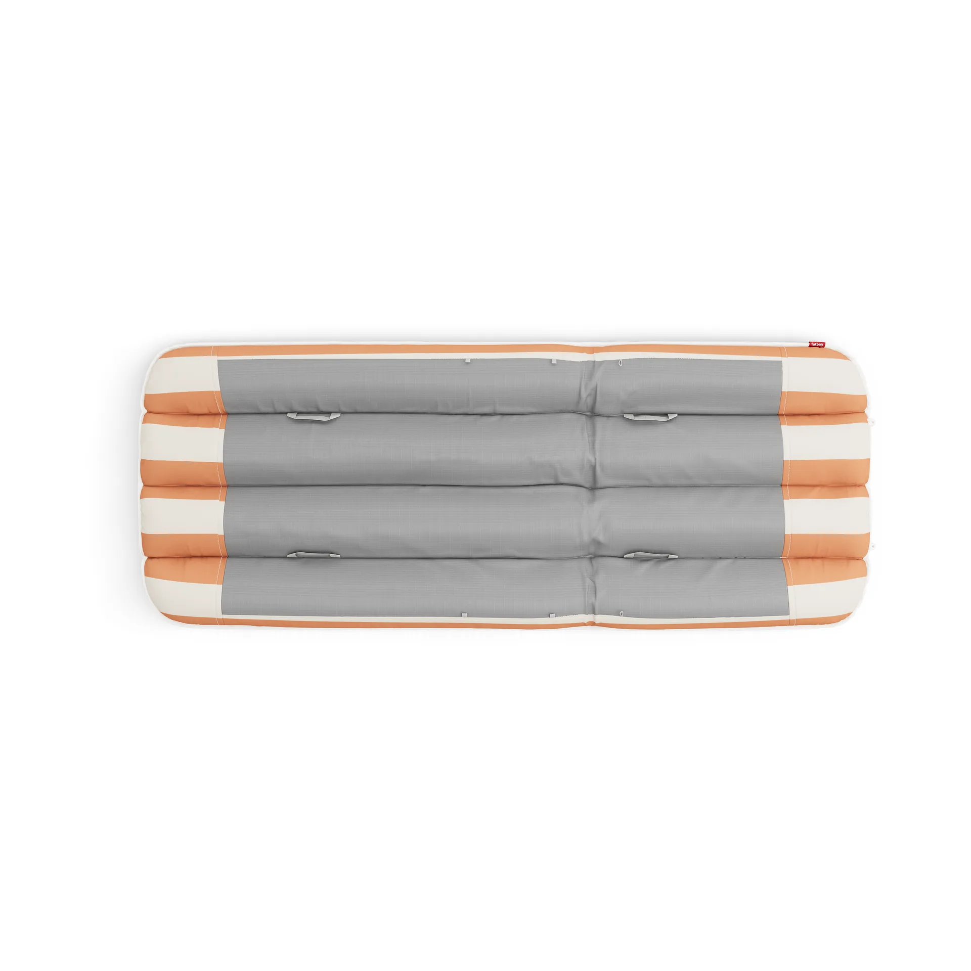 Sunbun dagbädd, Terracotta-stripe orange, 212x97x39 cm Fatboy