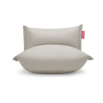 The BonBaron outdoor fåtölj - Grey taupe, 120x120x75 cm - Fatboy