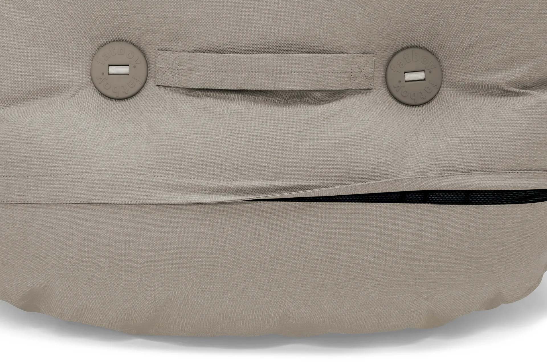 The BonBaron outdoor fåtölj, Grey taupe, 120x120x75 cm Fatboy