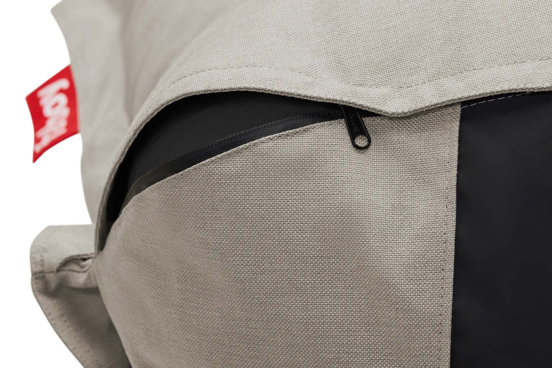 The BonBaron outdoor fåtölj, Grey taupe, 120x120x75 cm Fatboy