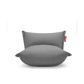 The BonBaron outdoor fåtölj - Rock grey, 120x120x75 cm - Fatboy