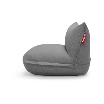 The BonBaron outdoor fåtölj - Rock grey, 120x120x75 cm - Fatboy