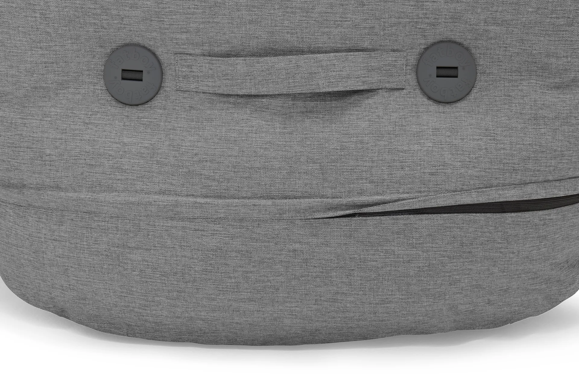 The BonBaron outdoor fåtölj, Rock grey, 120x120x75 cm Fatboy