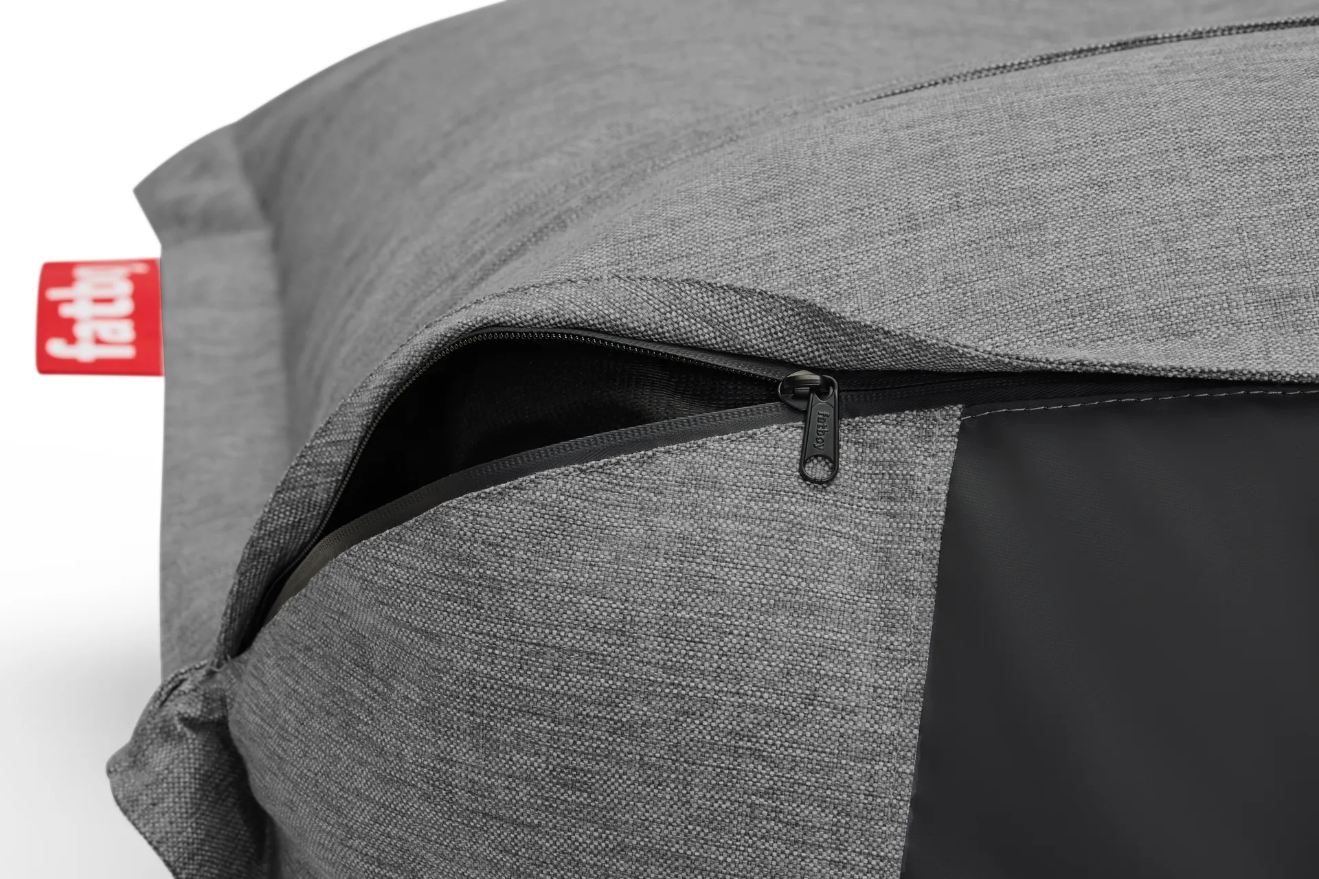 The BonBaron outdoor fåtölj, Rock grey, 120x120x75 cm Fatboy