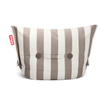 The BonBaron outdoor fåtölj - Stripe cacao, 120x120x75 cm - Fatboy