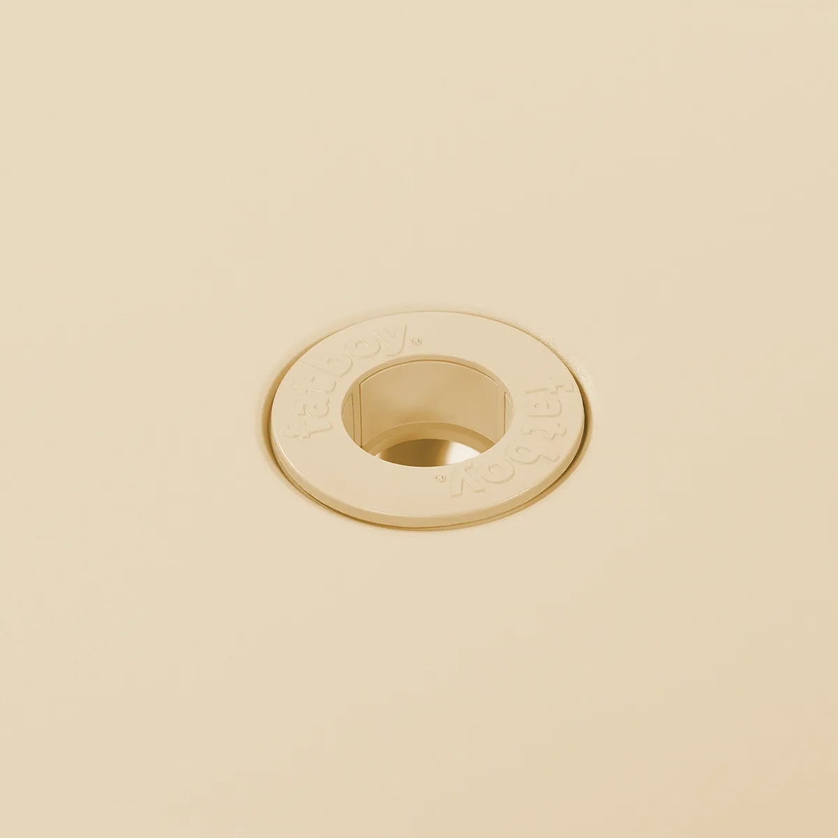 Toni Bistreau bord Ø80 cm, Sandy beige Fatboy