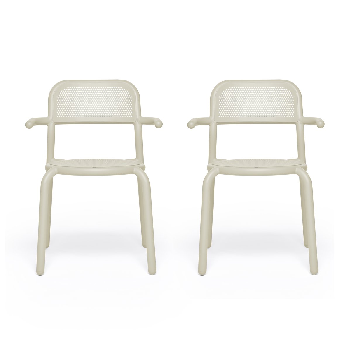 Fatboy Toni karmstol 2-pack Desert | Skandinavisk Design | Trädgårdsstolar | Beige