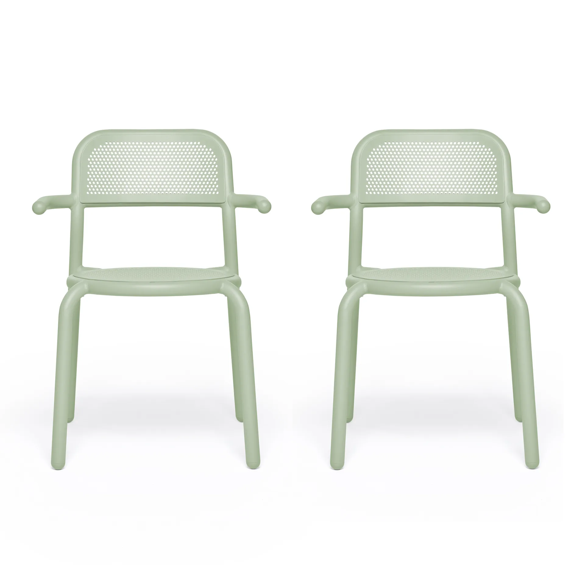 Toni karmstol 2-pack, Mist green Fatboy