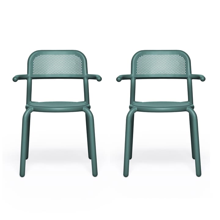 Toni karmstol 2-pack - Pine green - Fatboy