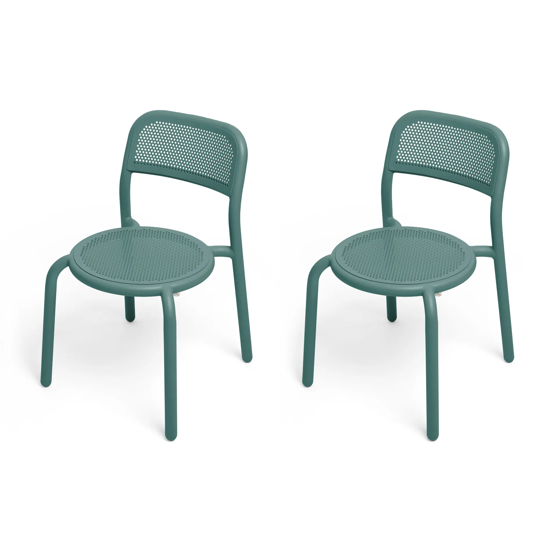 Toni stol 2-pack, Pine green Fatboy