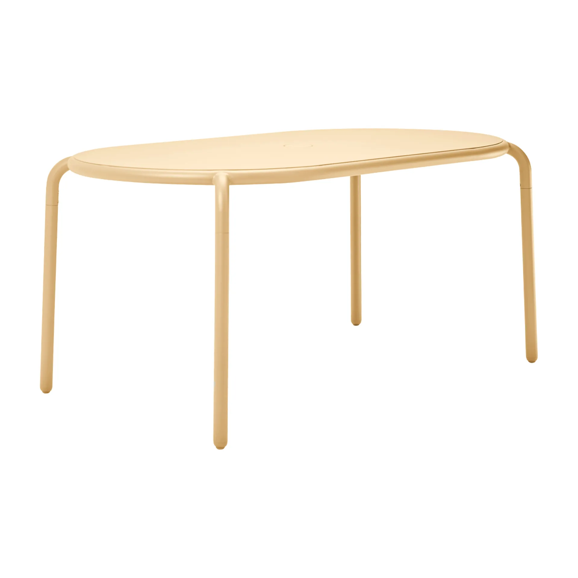 Toni Tavolo matbord ovalt 160x90 cm, Sandy beige Fatboy