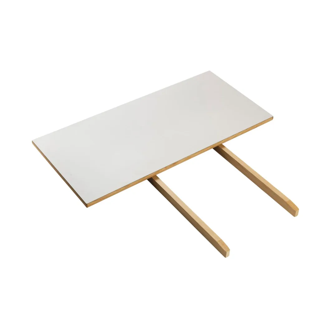 C35 iläggsskiva, 95x45 cm light grey-oak nature lacquered FDB Møbler