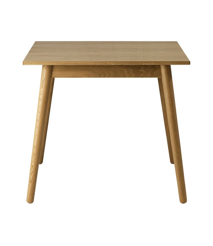 C35A matbord 82x82 cm, Oak nature-oak nature lacquered FDB Møbler