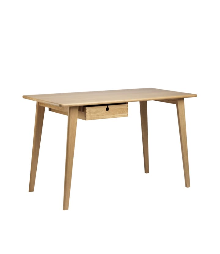 C67 Butler skrivbord, Oak nature lacquered, 60x120 cm FDB Møbler