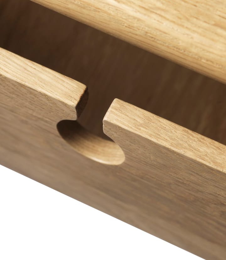 C67 Butler skrivbord, Oak nature lacquered, 60x156 cm FDB Møbler