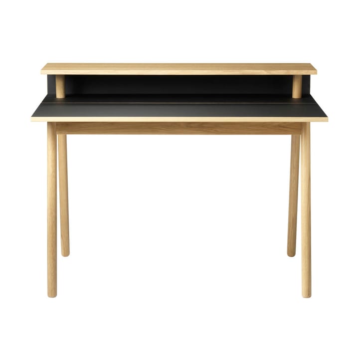 C68 Nørrebro skrivbord - Nero-oak nature lacquered - FDB Møbler