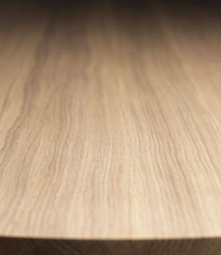 F24 Radius bänk, Oak nature lacquered 45x145 cm FDB Møbler
